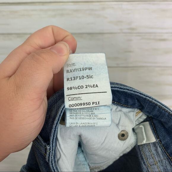 R13 Mid Rise Skinny Leg Jeans - Picture 8 of 8